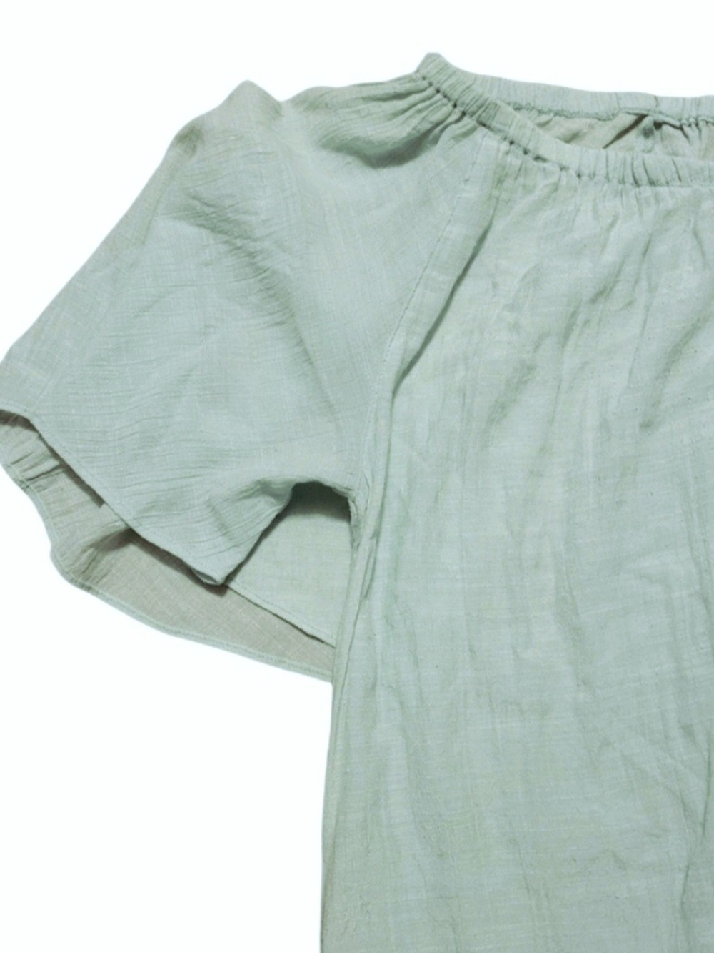 Torrid Off The Shoulder Gauze Top Sz 2 - Picture 3 of 9